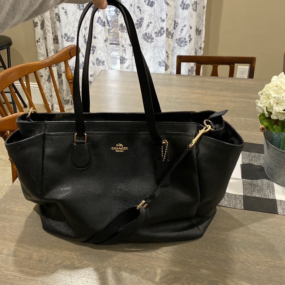 Like new Coach diaper bag